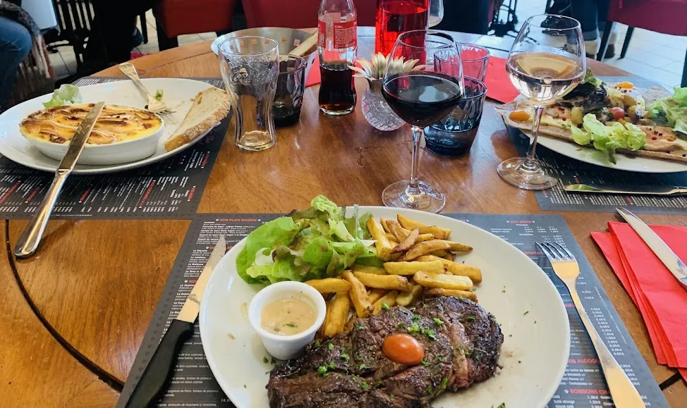 Côte de Boeuf Et Ses Frites Maison