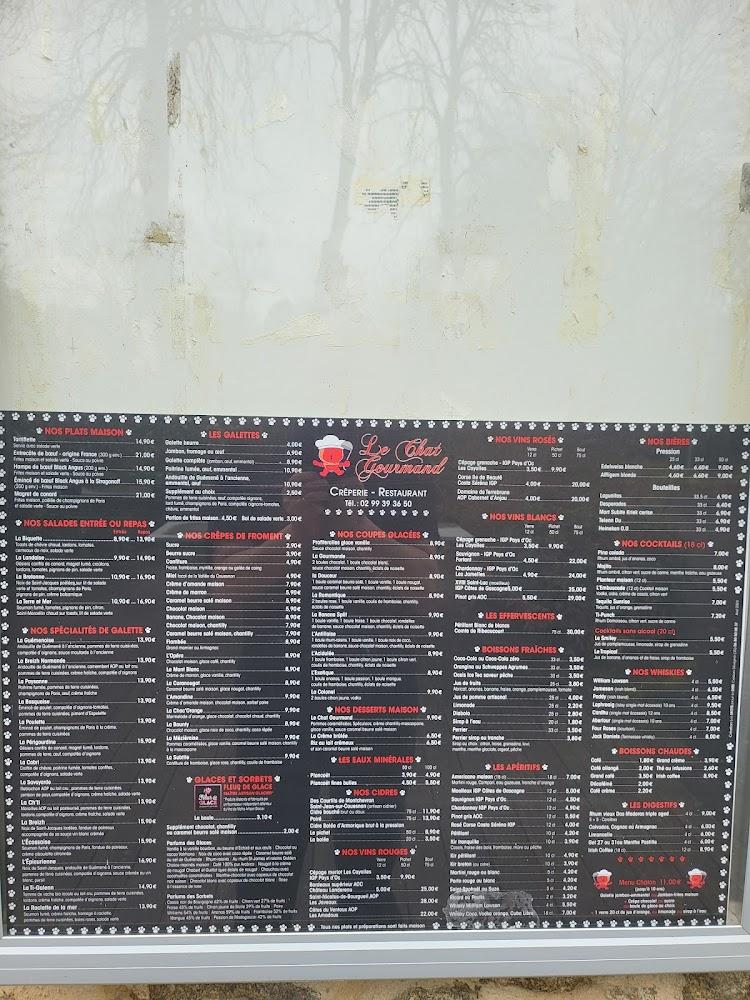 Le Chat Gourmand - Menu Image 1