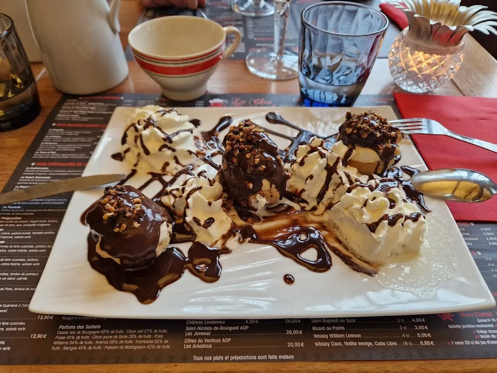 Profiteroles Chocolat